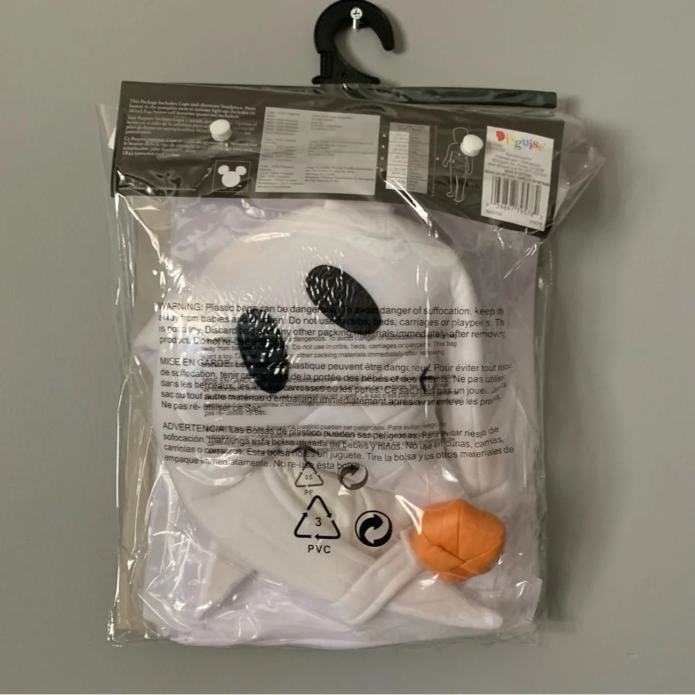 NIP. DISNEY Nightmare Before Christmas Toddler Zero Costume